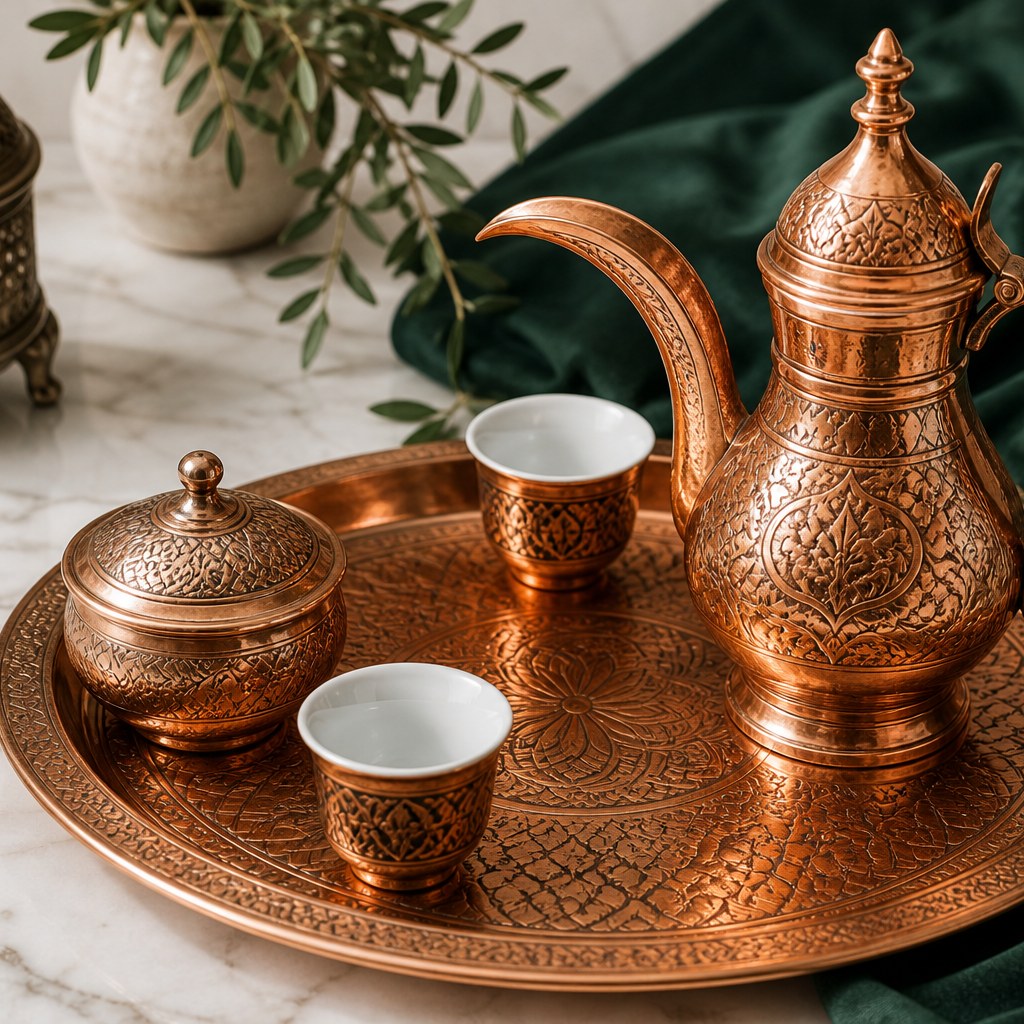 حامل مصحف أسود قائم بتطعيم ذهبي